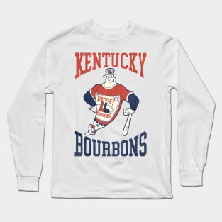 Kentucky Bourbons Defunct Louisville Softball Long Sleeve T-Shirt